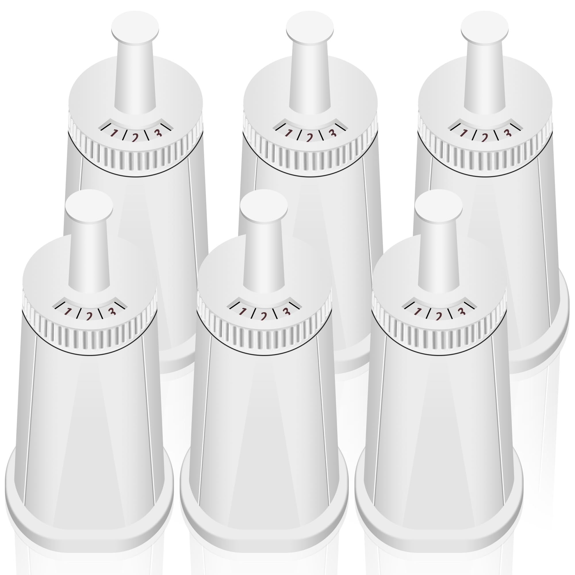 Funmit 6-Pack Water Filter for Breville Espresso Machine