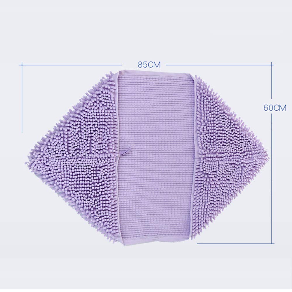 Serviette de Bain, Chenille Serviette pour Chien Super absorbante en Microfibre, Doux et Chaud Couverture de Chien Chat, 60 x 85 cm