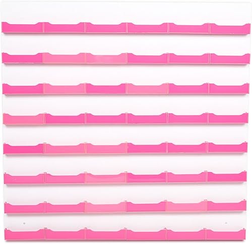 Source One - Tarjetero para tarjetas de visita (48 bolsillos, color rosa)