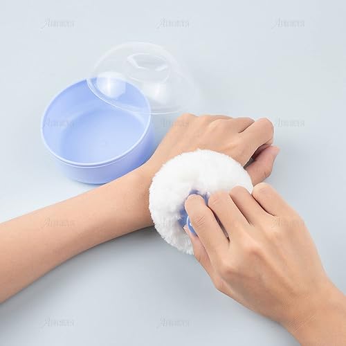 Miniatura 6 de AUEAR, Juego de 2 cajas de esponja cosmética para el cuerpo, 3.74 x 2.95 pulgadas para después del baño