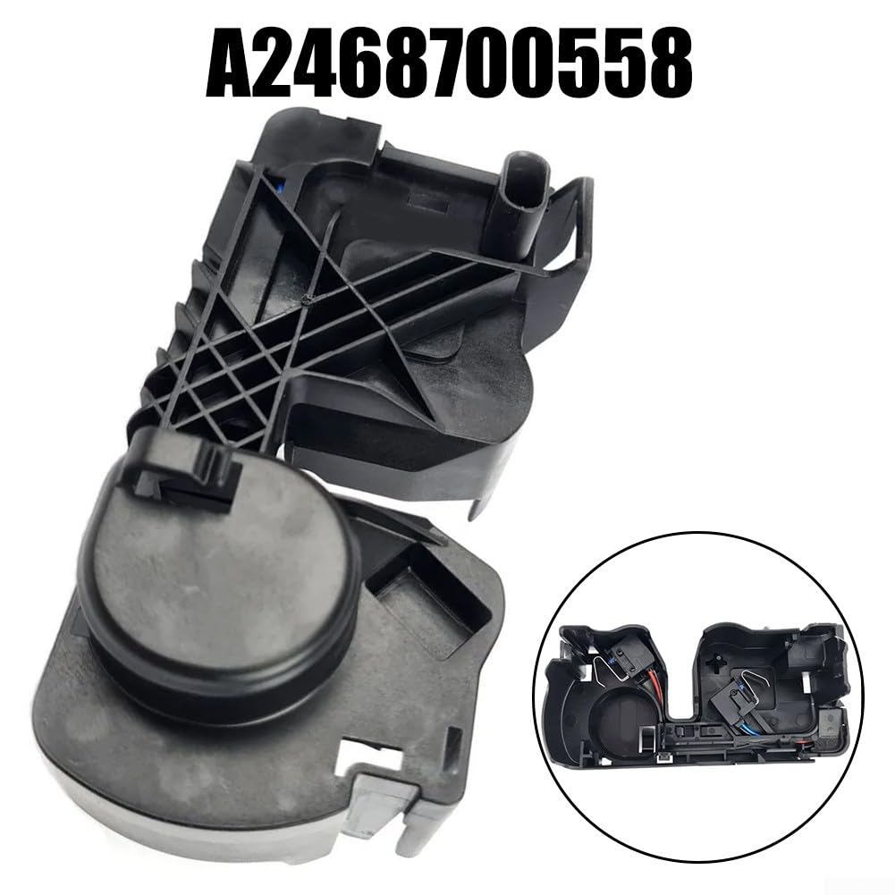 Interruttore di chiusura per cofano compatibile con Mercedes per Benz W176 W246 X156 W117 W447 Classe A Classe B Gla Cla Vito Sostituzione codice articolo A2468700558 nero