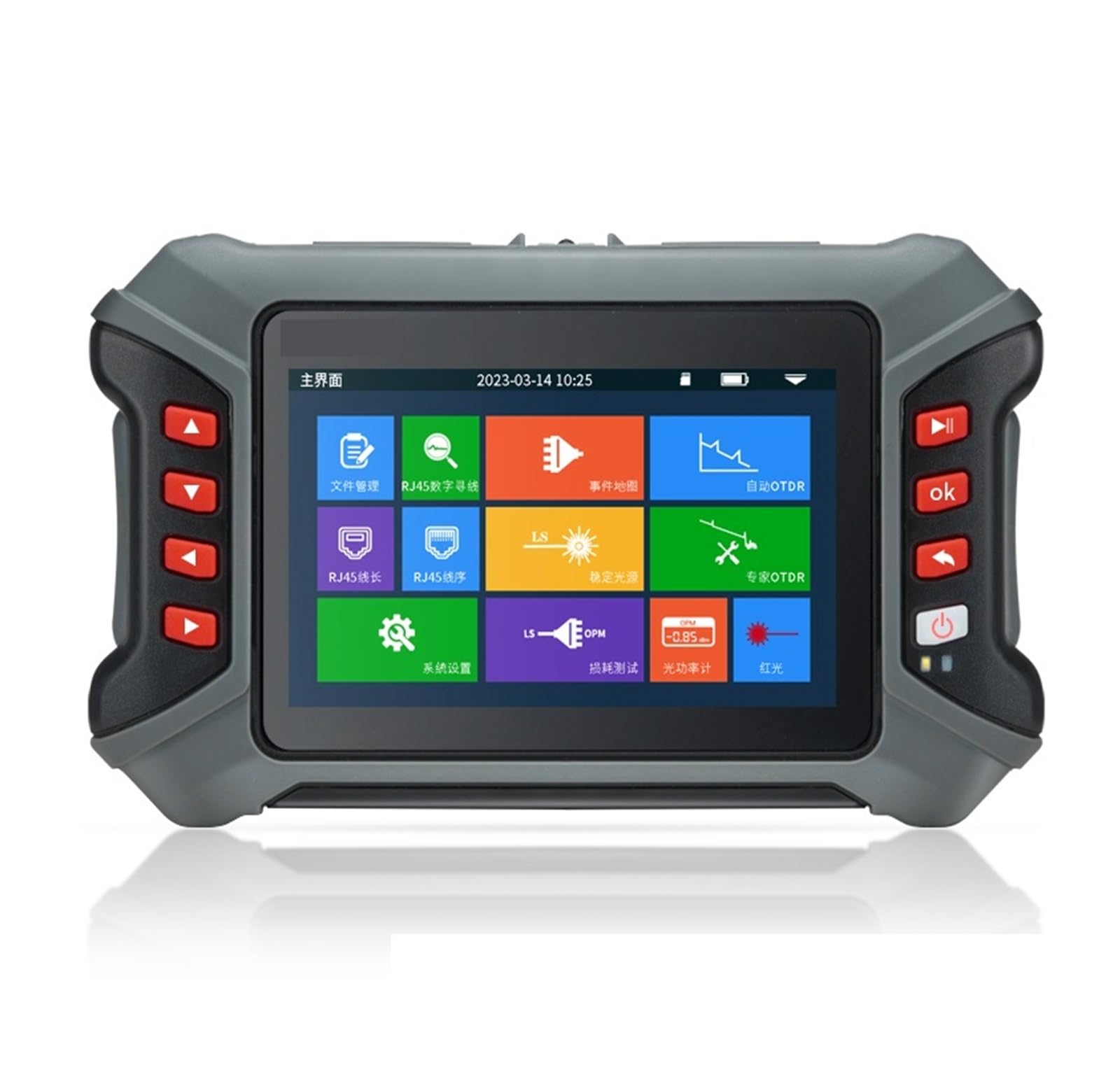 Tester światłowodów, Tester światłowodowy MN3 OTDR, SM 1310nm/1550nm 28/26dB wielofunkcyjny optyczny reflektometr czasowy o wysokiej precyzji