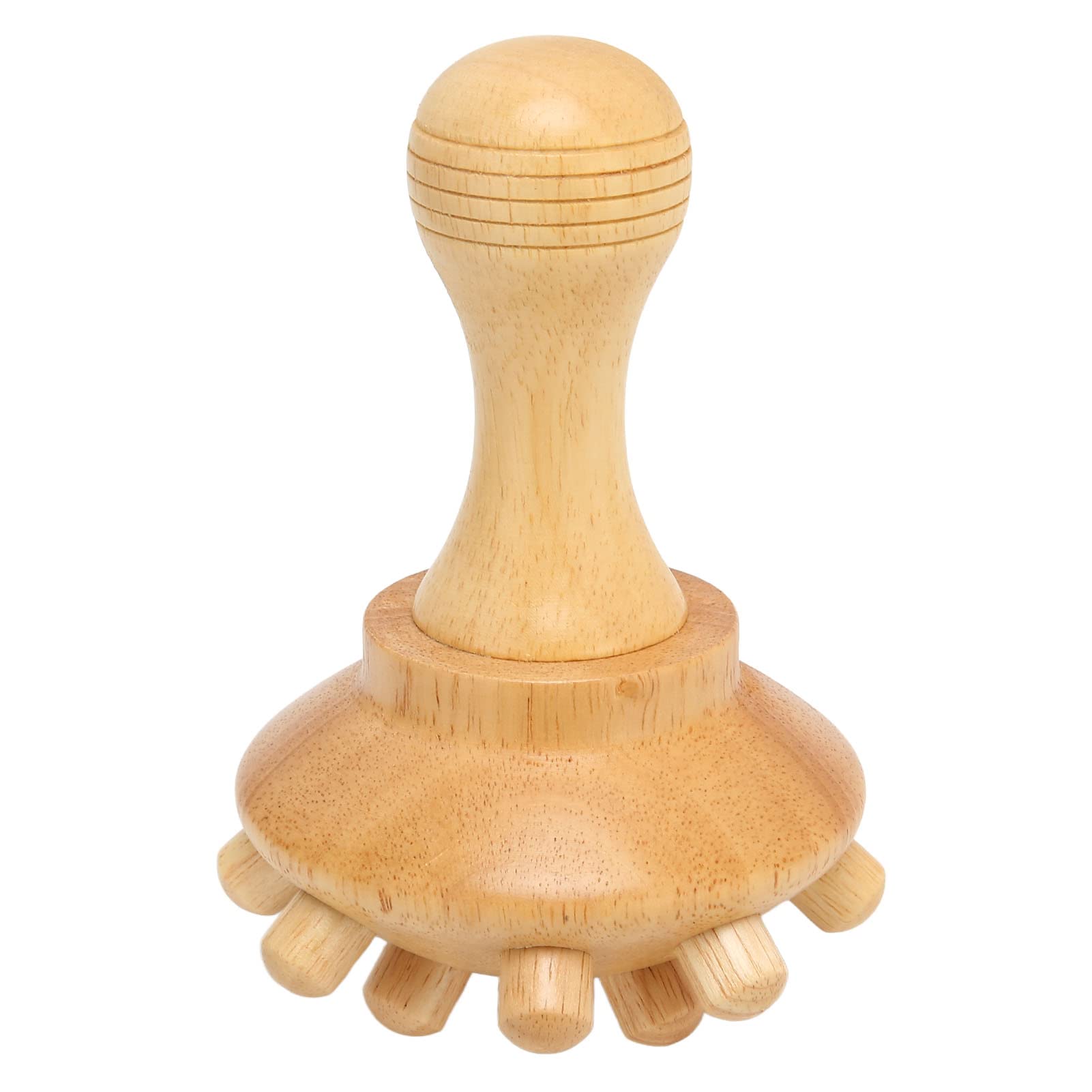 Masajeador de Madera para Drenaje Linfático, Herramienta Anticelulítica para Terapia Corporal, Reducción de Estrés, Diseño de Pulpo