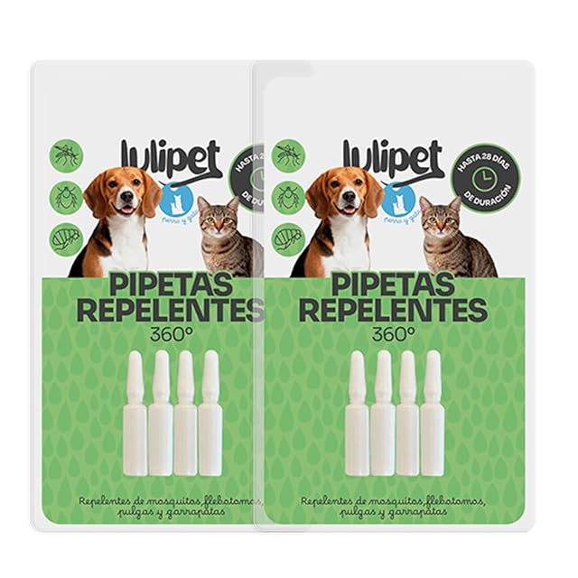 Clim Profesional 8 Pipetas Antiparasitarias Perros Gatos 28 días 2ml