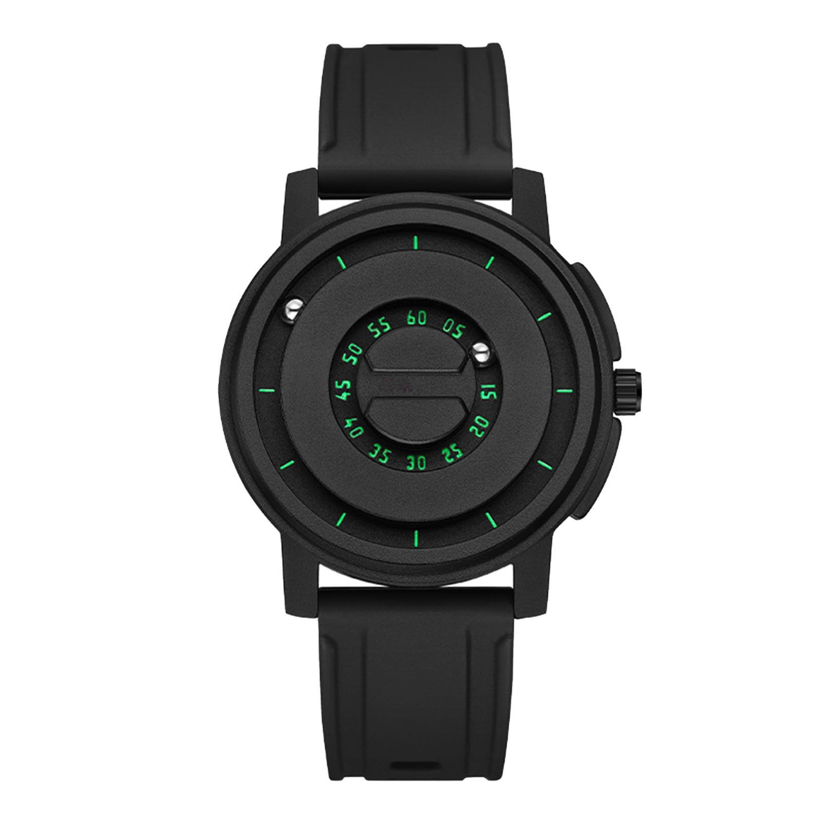 Naroote Orologio a Levitazione Magnetica, Bracciale in Silicone Minimalista, Orologi Al Quarzo Leggeri per Uomo e Donna