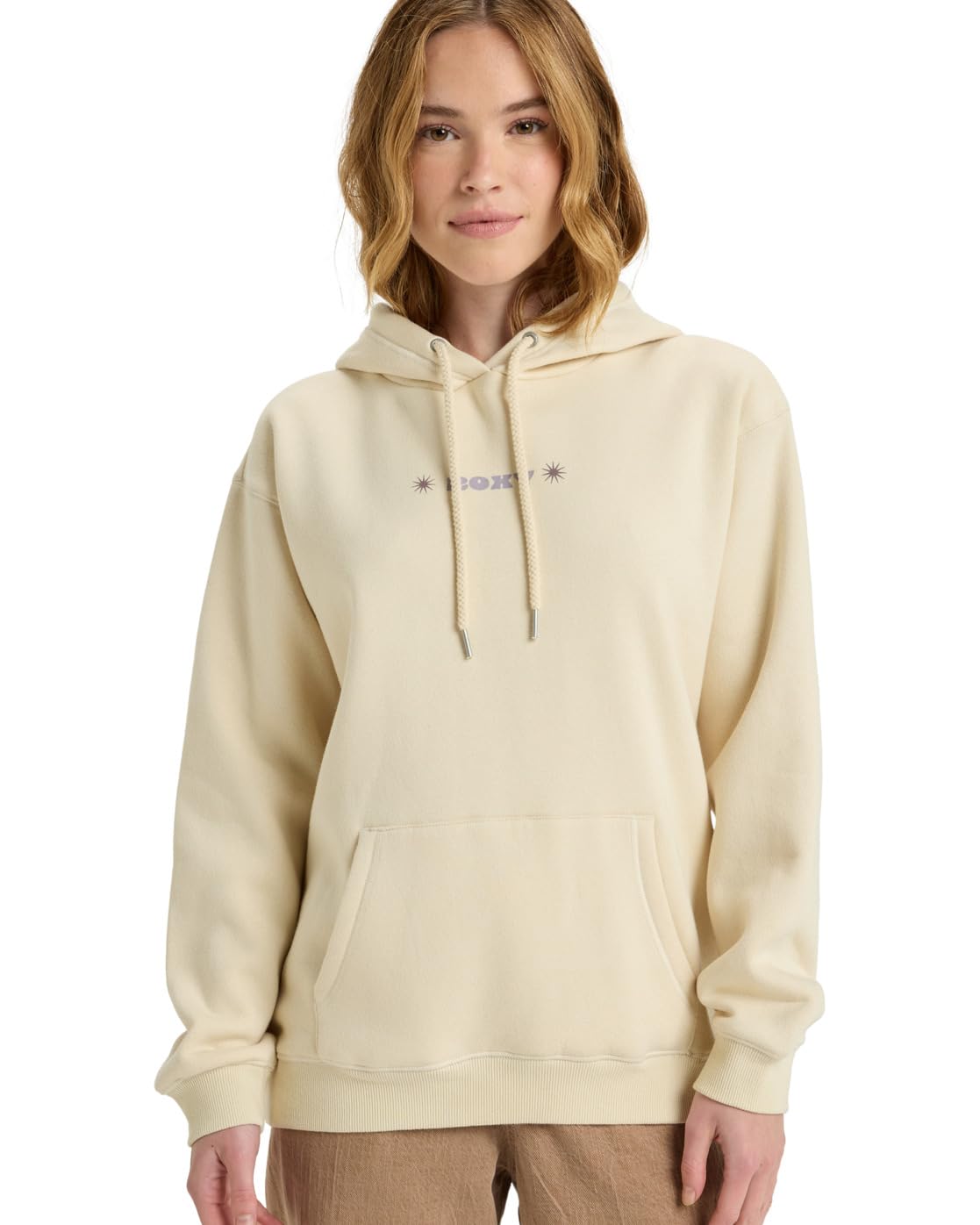 Roxy Surf Stoked Hoodie Brushed Vt Suéter pulóver Mujer (Pack de 1)