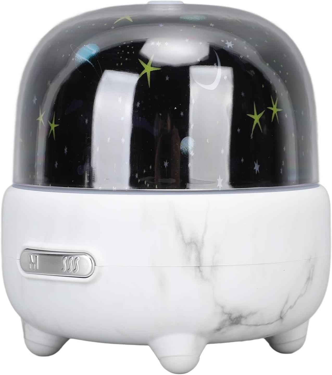 Domésticos Humidificador de aromaterapia, difusor de Aire de Aceite Esencial, Funcionamiento silencioso, Carga USB Multifuncional for oficinas