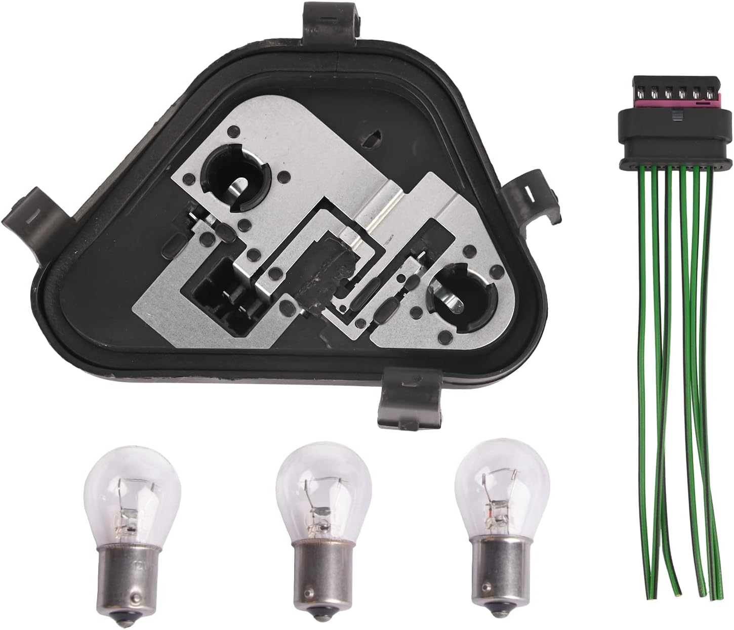 Getfarway Passenger Right Tail Lights Bulb Socket Panel