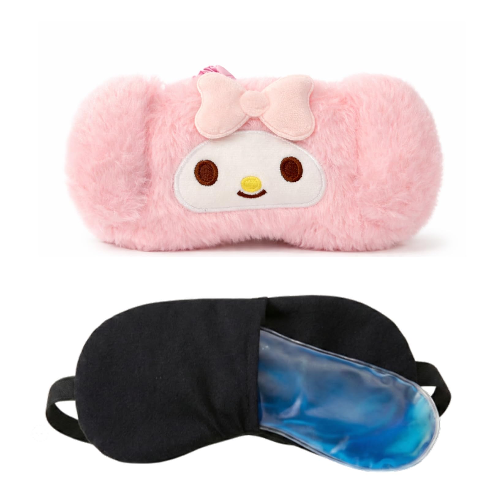 WHUMIES Pink kitty Eye Mask with Hot & Cold Gel Pad for Men Women, Soft Sleeping Mask & Blindfold, Blocks Light Perfectly, Comfort Eye Shade for Travel, Nap, Relaxation.-image-19