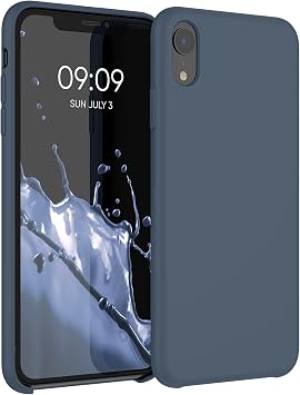 kwmobile Smartphone Case for Apple iPhone XR Case - TPU Liquid Silicone Cover - Shockproof Scratch Resistant Smooth Case