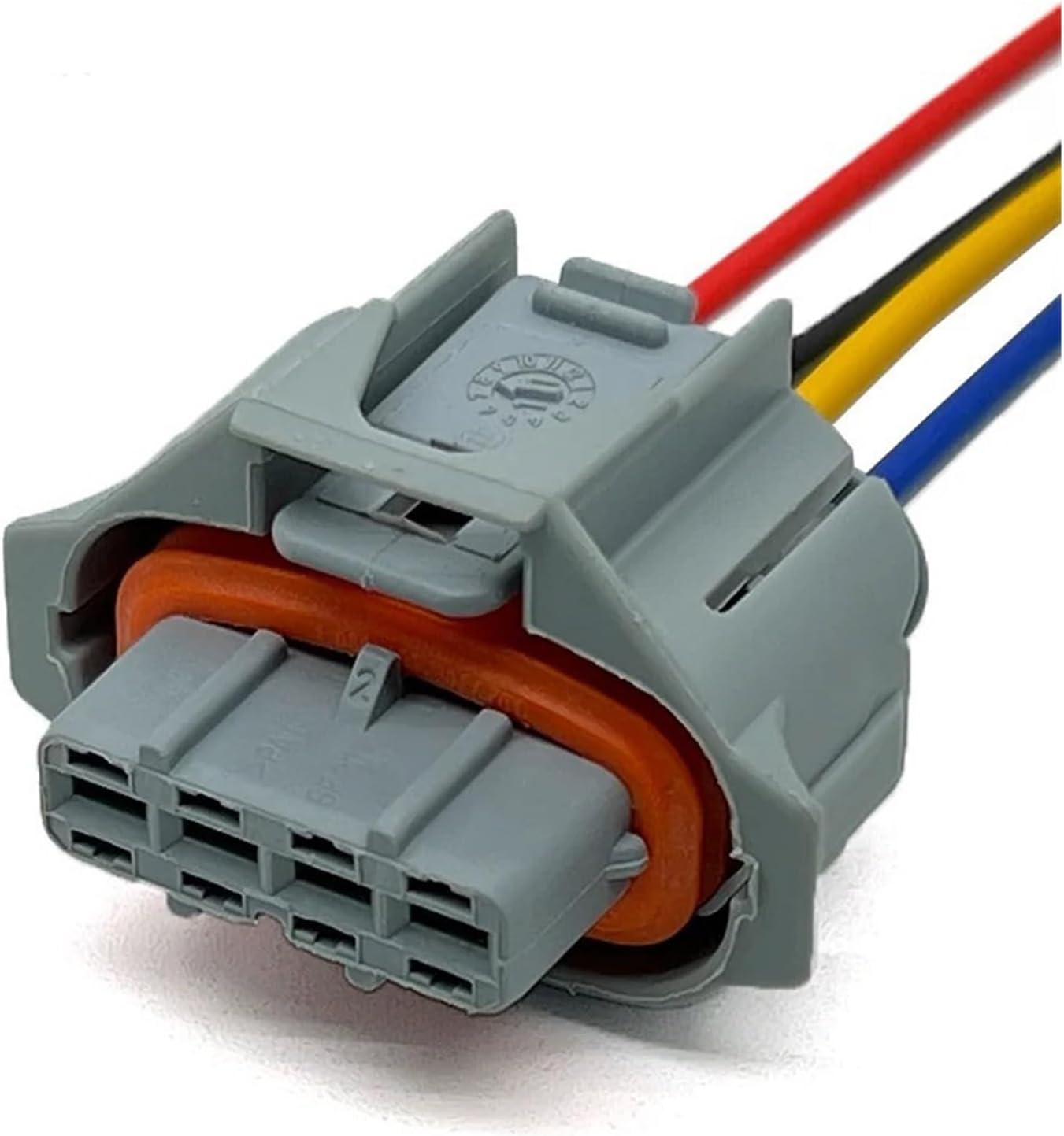 4Pin Car Ignition Coils Plug Wire Harness Auto Waterproof Electronic Grey Connector With Cable 30728019 1928404993 0 221 604 010(5 Pcs)