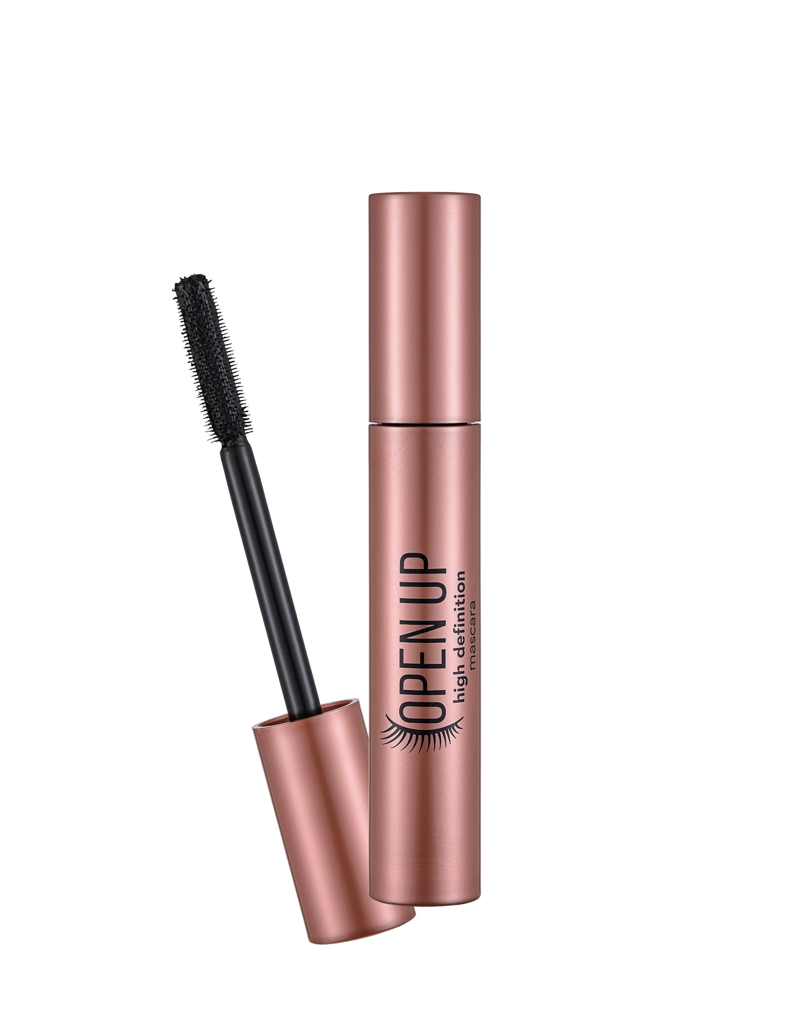 Flormar Open Up HD İnce ve Seyrek Kirpikler için Yelpaze Etkili Silikon Fırçalı Maskara No. 001 - Mascara - 8682536058346