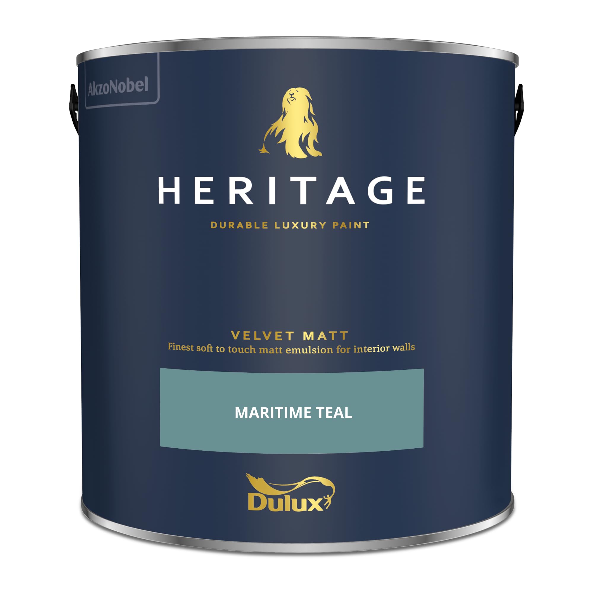 Dulux Heritage Paint (2.5L, Maritime Teal)