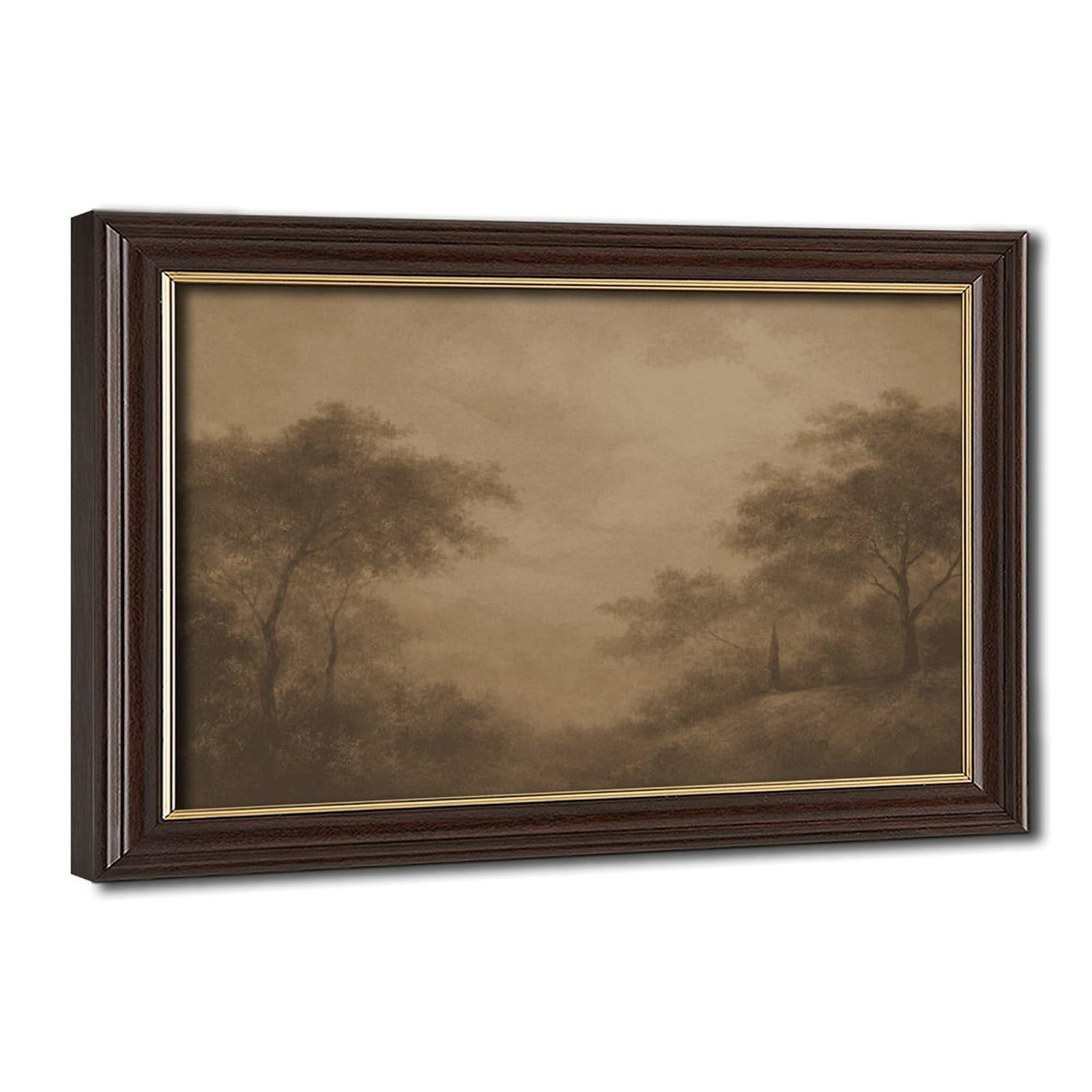 AYINUER Misty Forest Serenity（2） Canvas Poster for Office Decor Gift