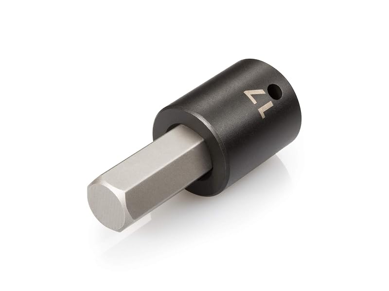 Soquete de impacto com ponta hexagonal TEKTON 17 mm, acionamento de 12,7 mm (1/2 pol.) SIB23217