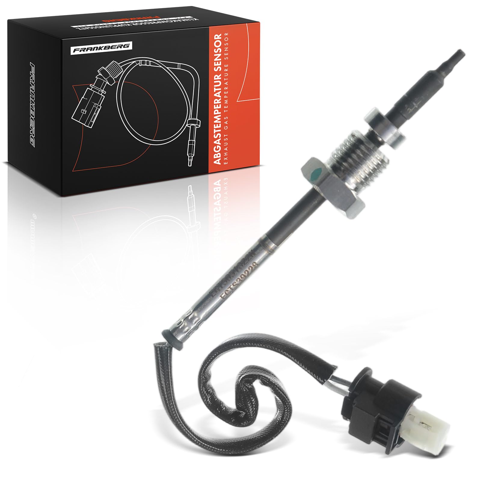 Frankberg Sensore temperatura gas di scarico Compatibile con B-Class W245 B 180 CDi B 200 CDi Classe A W169 A 180 CDi A 200 CDi Classe G W463 G 320 CDi Replace# A0071539228