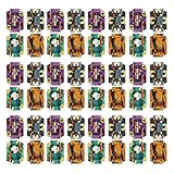 Xuanxi 4/8/12/16 piezas de aperitivos navideños para servir platos de papel decorados de Halloween, suministros de fiesta de papel sostenible, vajilla de eventos de Halloween