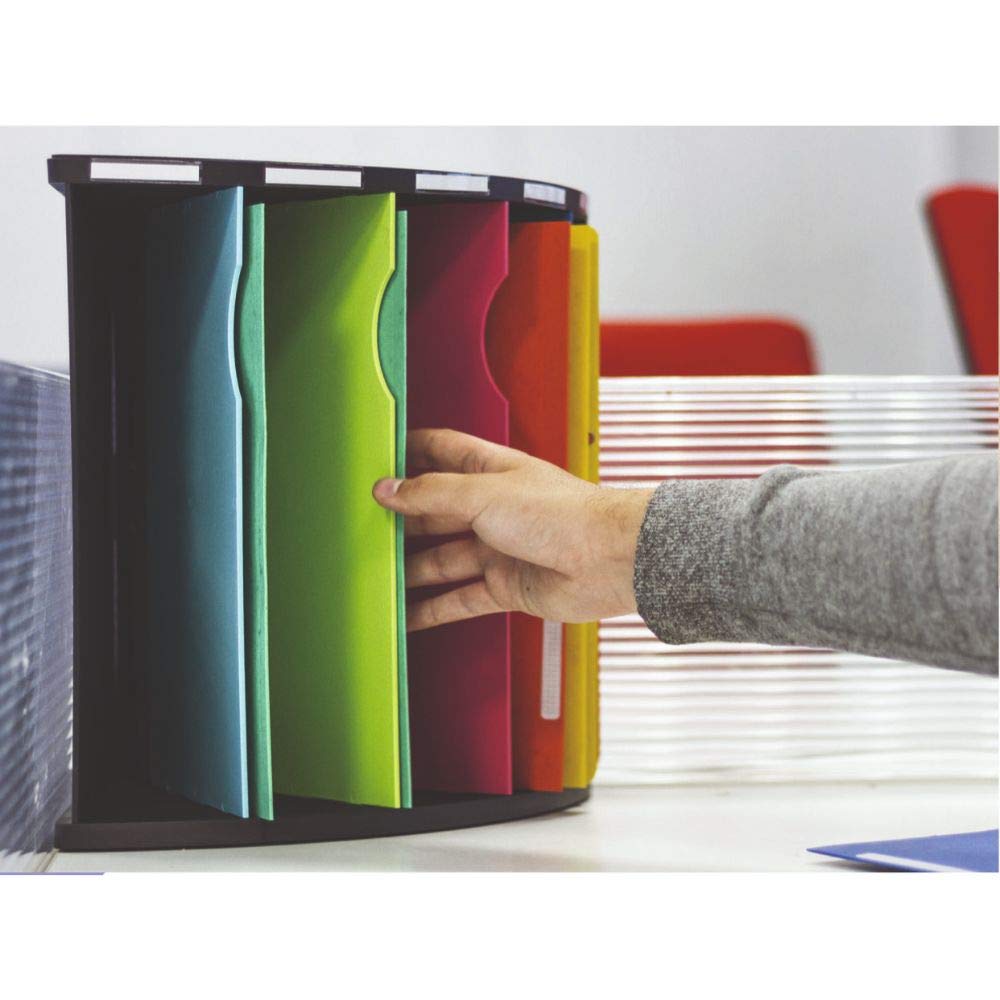 EXACOMPTA 3931928D Classificatore ergonomico 5 scomparti THE CORNER SET DI 3
