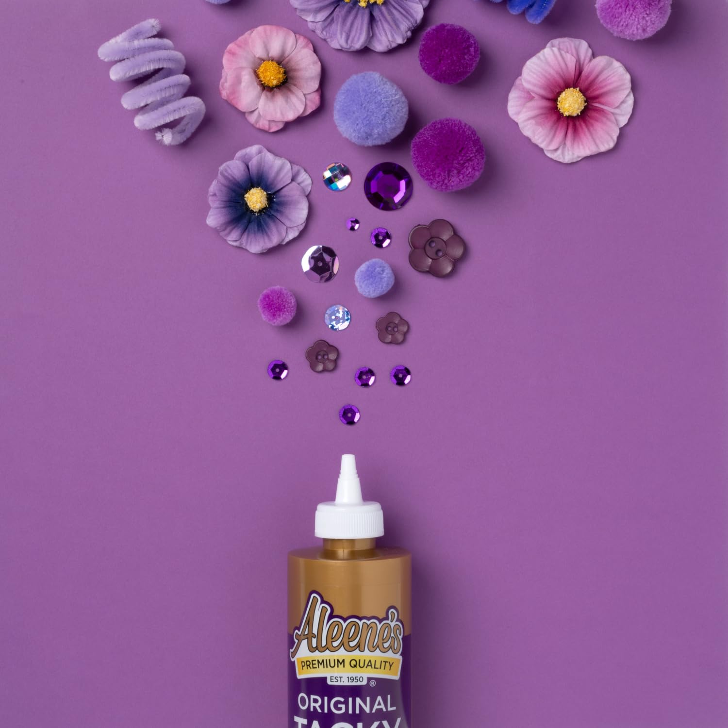 Aleene's Tacky Glue - 8 oz All Purpose Adhesive -4