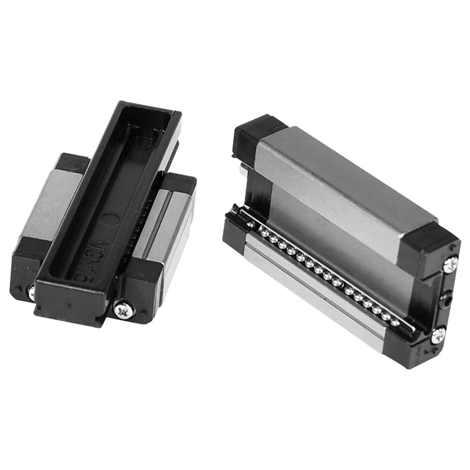 MGN12C Mini rail de roulement linéaire - 300 mm - 1 pièce avec 1 bloc MGN12C de type C - Pour imprimante 3D DIY et machine CNC XYZ