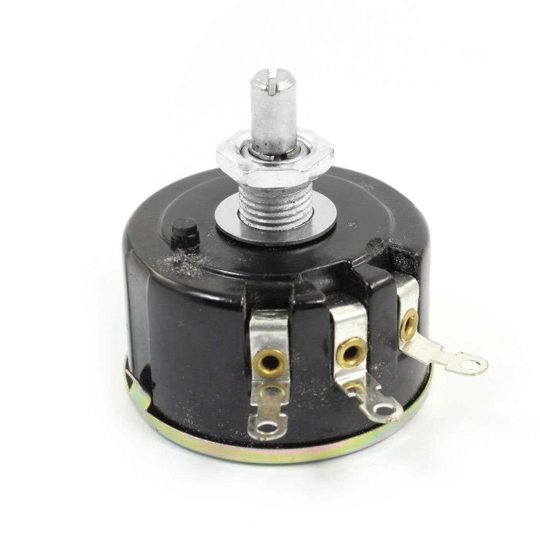Resistencias variables de 1K Ohm 5W Watt Turn 3 terminales Potenciómetros de cable giratorio Potenciómetro de herida Componentes que consumen energía