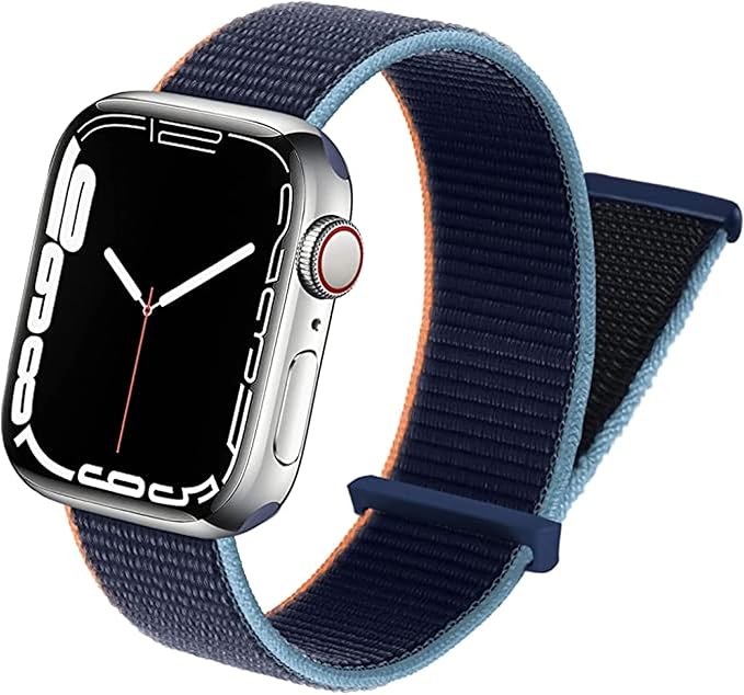 Amazon.co.jp Apple Watch Band, Velcro Sports Loop, For Seventh Generation Watches, Velcro