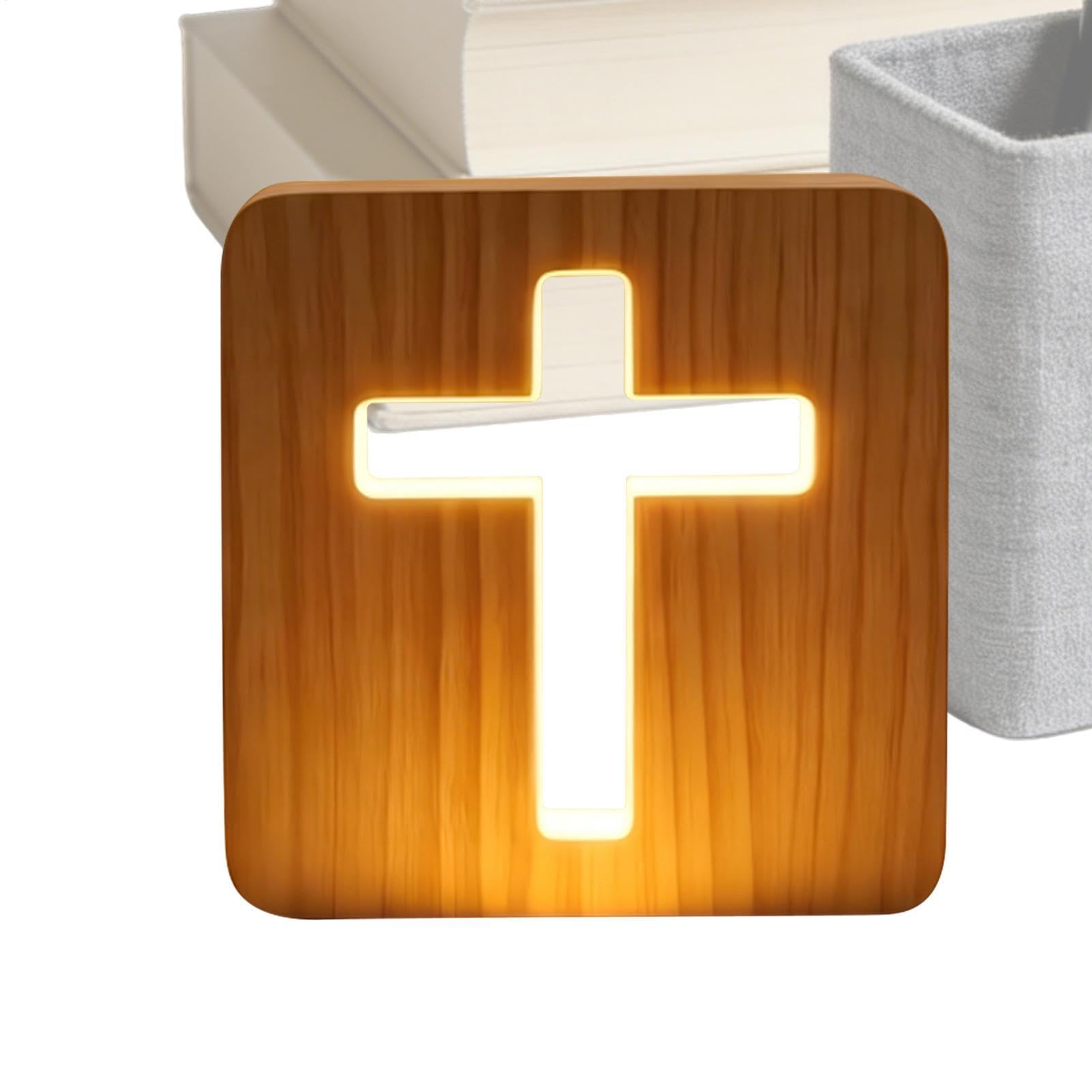 Lampki Nocne Dla Dzieci Urocza drewniana dekoracja LED USB z 3 poziomami