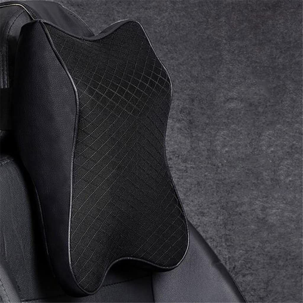 Imbottitura per poggiatesta per seggiolino Auto Cuscino in Memory Foam 3D Supporto per Sollievo dal Collo in Tessuto a Rete Traspirante Cuscino in Memory Foam