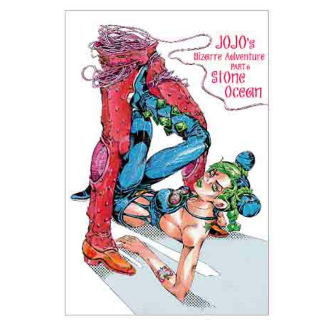 ジョジョの奇妙な冒険　B2ポスター　4部　6部 Amazon.co.jp: ジョジョ展 金沢 Part6 ストーンオーシャン B2ポスター
