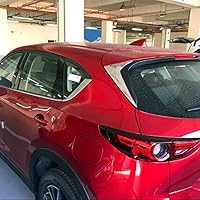 für CX-5 CX5 2017-2024 Obere Chrom Heckklappen Zierleiste Kunststoff Verchromt 2 Stück für CX-5 CX5 2017-2024 Obere Chrom Heckklappen Zierleiste Kunststoff Verchromt 2 Stück