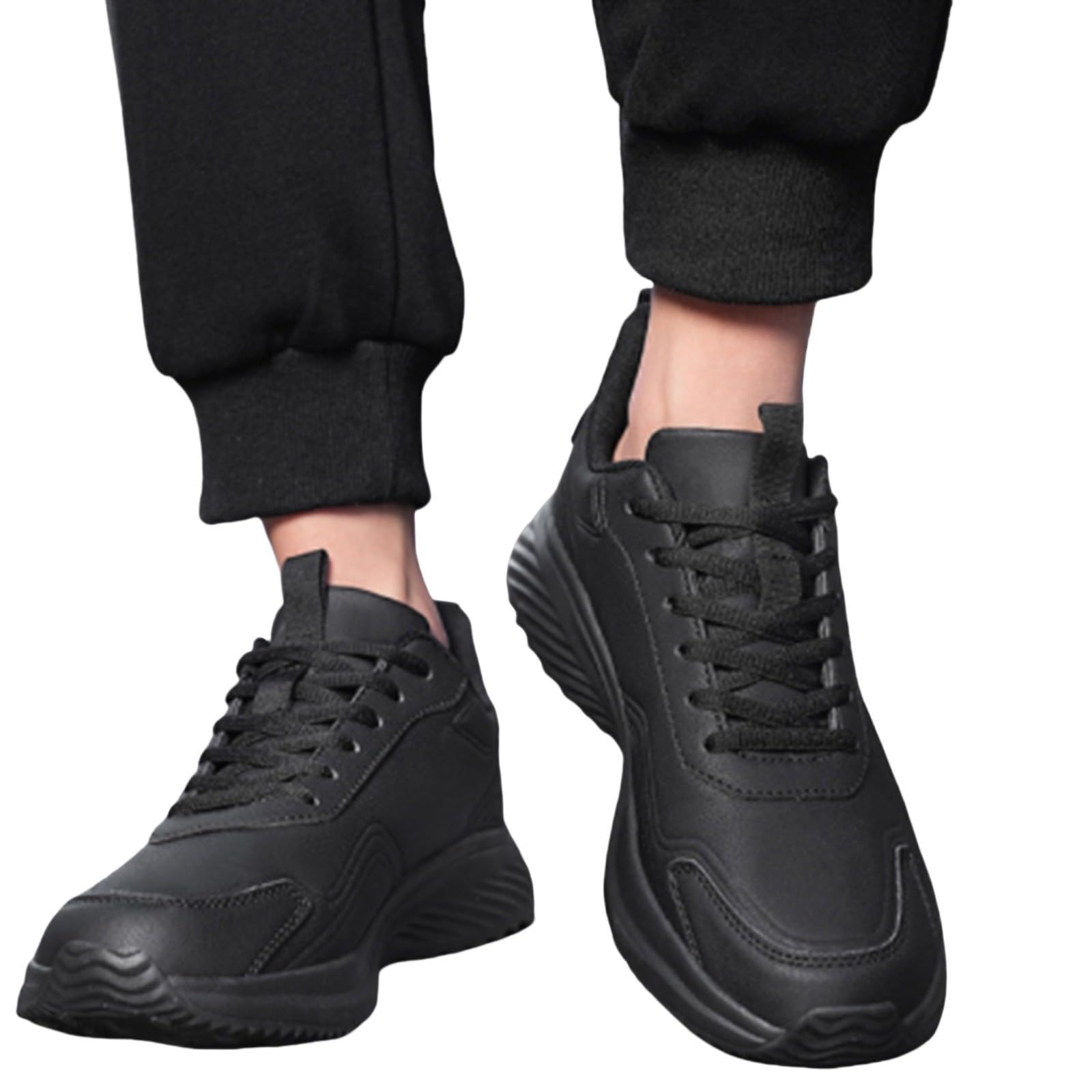 Sneaker Mit Schnürung Turnschuhe Herren Laufen Sportschuhe Orthopädische