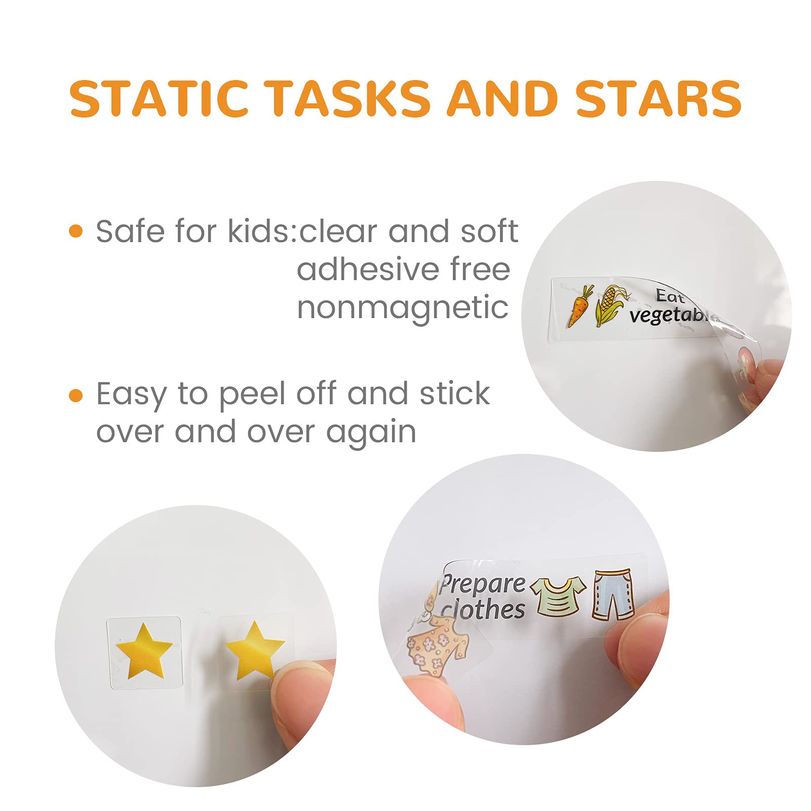 Snapklik.com : Magnetic Dry Erase Chore Chart For Two Kids At Home ...