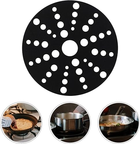 Miniatura 8 de Cabilock 1 unid hoja cazuela conductor de calor cocina difusor de calor inducción cocina convertidor disco barbacoa accesorios durable conducción