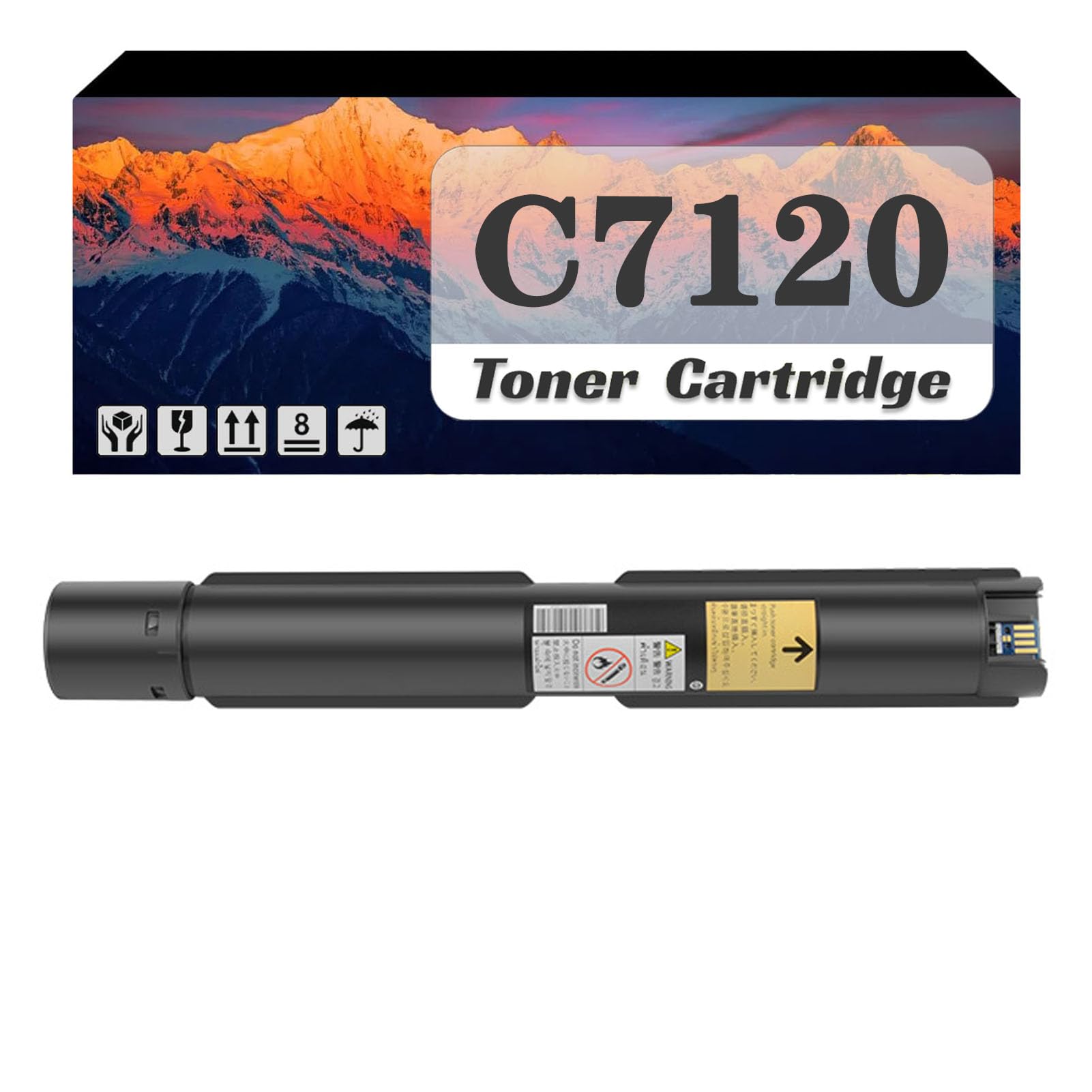 006R01820 006R01821 006R01822 006R01823 Cartuccia toner ad alta capacità compatibile con le stampanti Per Xerox C7120, C7125, C7130 black