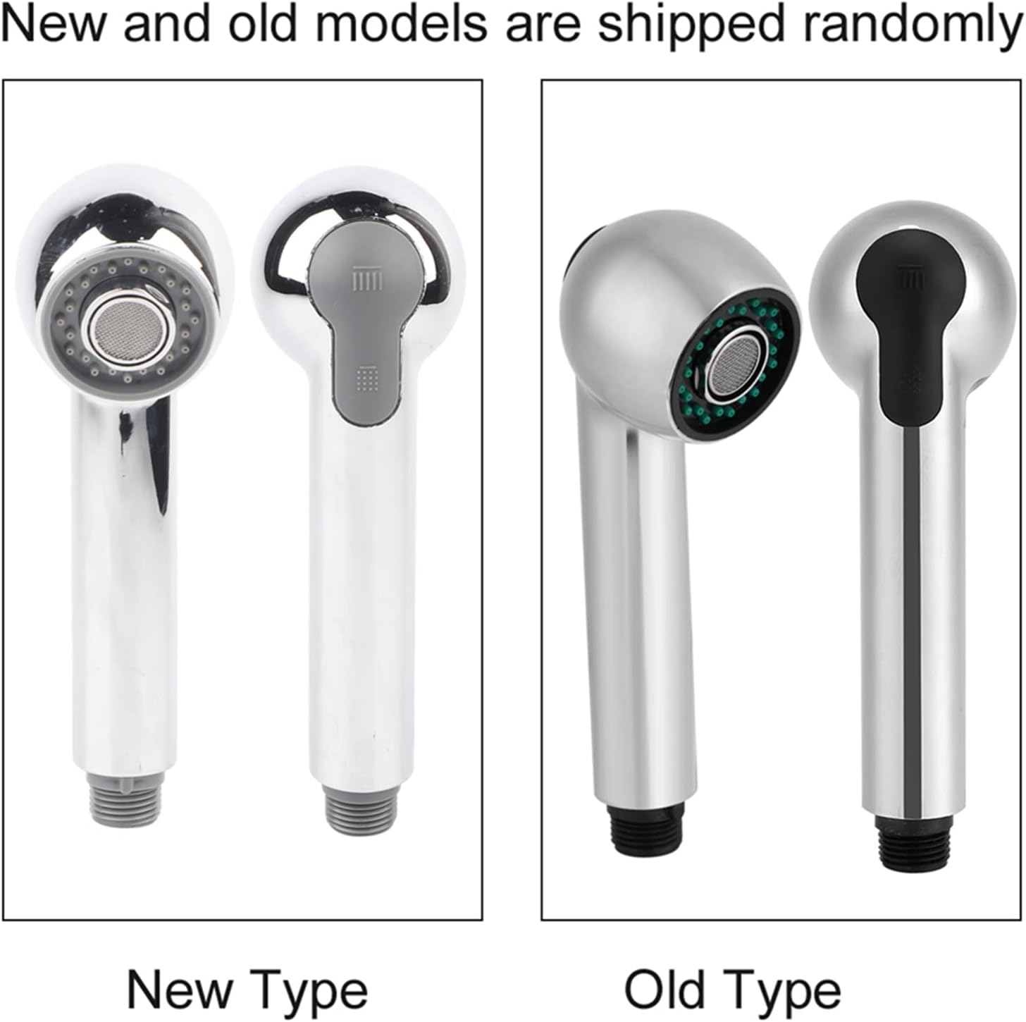 Kitchen Faucet Head Replacement,Standard G1/2''Sink Sprayer Replacement with 2 Function Pull Down Tap Nozzle Spout for Kitchen/Bathroom Sink