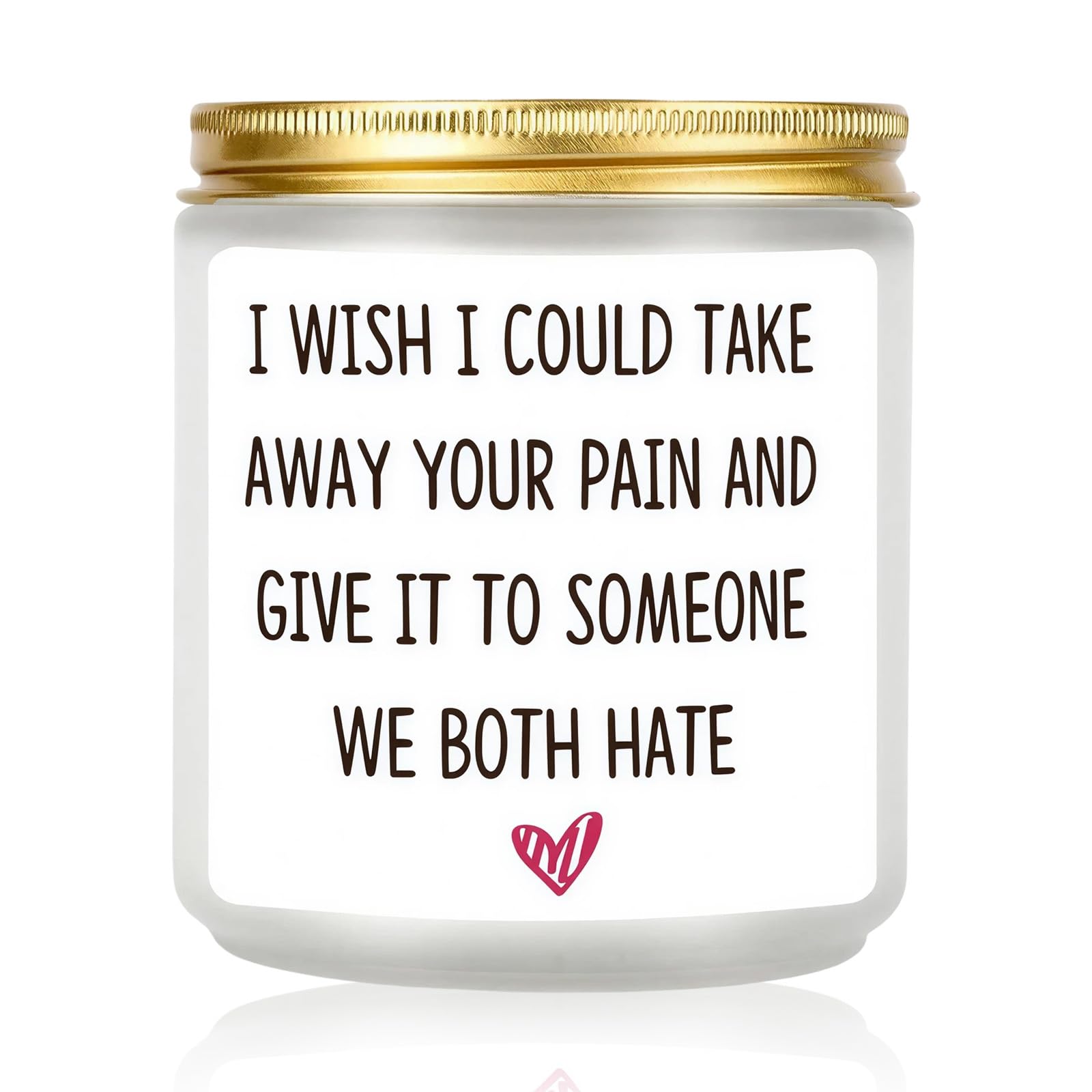 Get Well Soon Gift, Get Well Soon Scented Candle, Sympathy After Surgery Gifts, Get Better Soon Gifts for Women Friends Family, 3.5oz