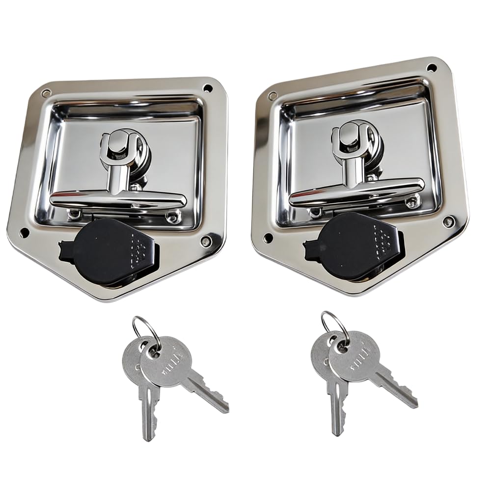 Photo 1 of WJSKDQ T-Handle RV Truck Toolbox Lock Replacement with Keys and Gasket