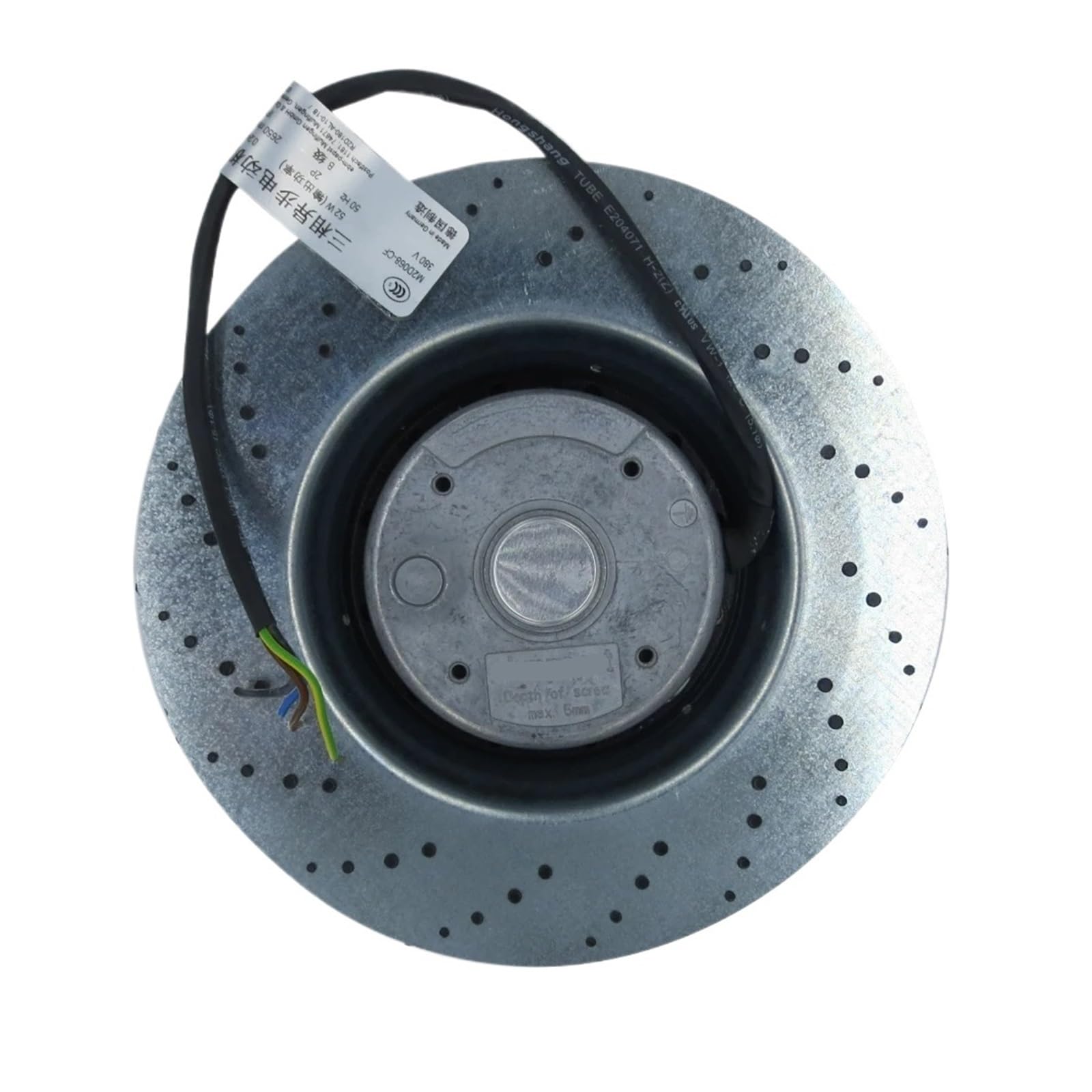 YMUGUEGH R2D180-AL10-13/18 380v 90W centrifugal fan