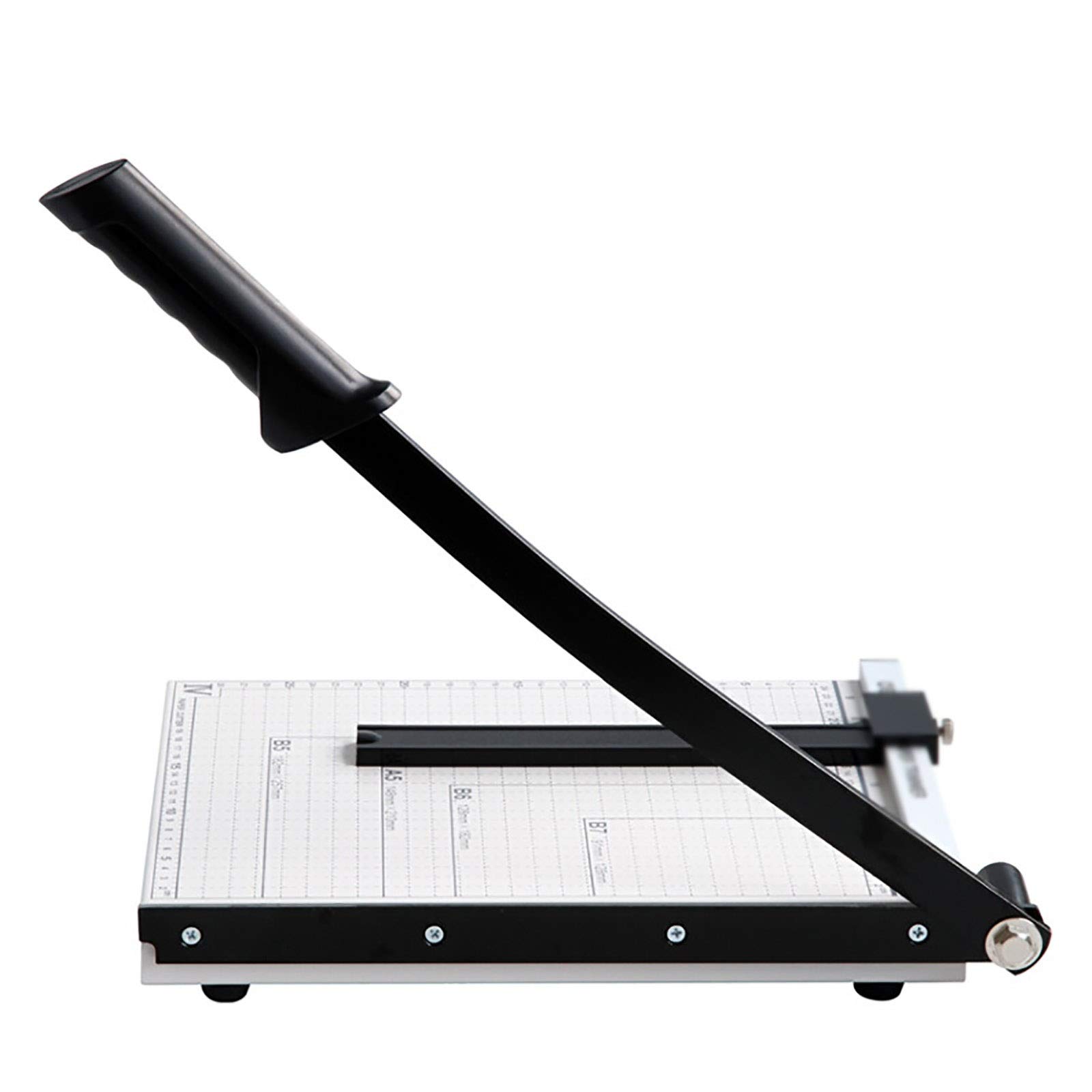 Papierschneider, Papierschneidemaschine, Holz, A4-Papierschneider, Guillotine, Trimmer auf Metallbasis, normales Papier, Fotoschneiden, robust, praktisch, schnell
