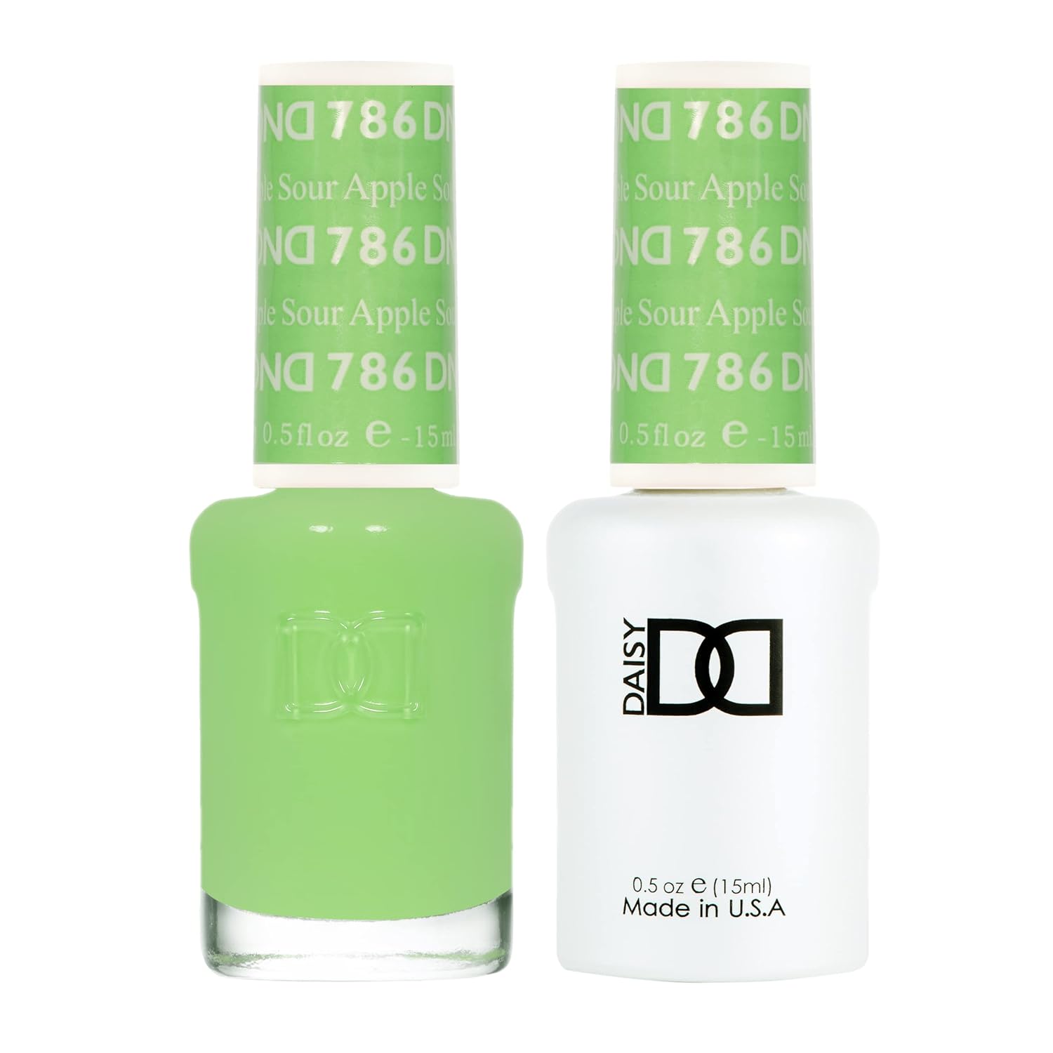 DND Gel Polish Set Green Collection UV LED GelPolish and Air Dry Nail Lacquer Matching Chip-Free Polish Duo