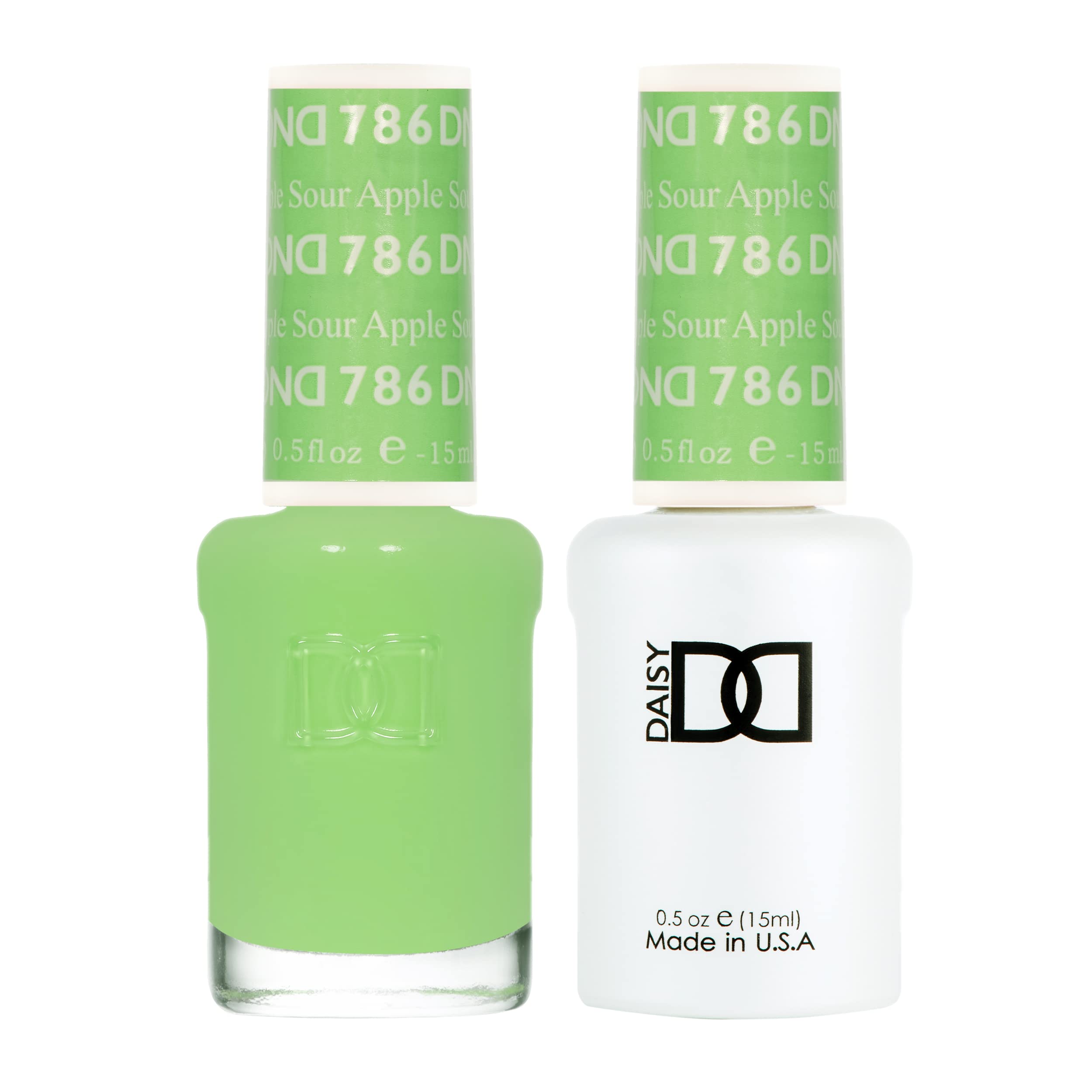 DND Gel Polish Set Green Collection UV LED GelPolish and Air Dry Nail Lacquer Matching Chip-Free Polish Duo