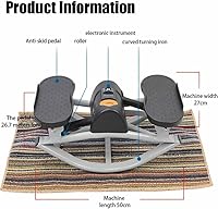 Vista 7 de Rock Stepper Side to Side, Steppers for Exercise at Home, Workout Exercise Equipment Legs Glutes, Balance Boards for Adults, Low-Impact Lateral