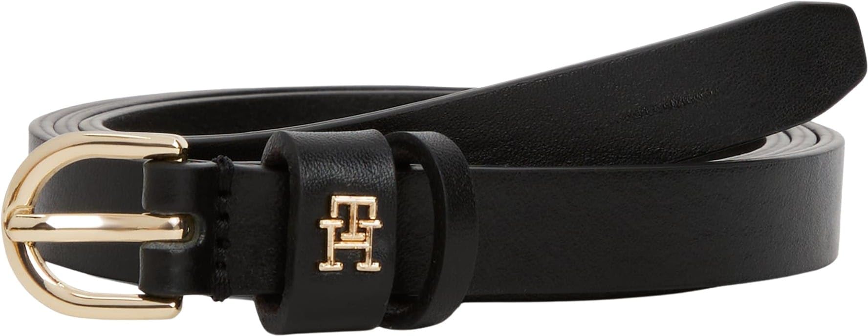 Tommy Hilfiger Women Belts ESSENTIAL EFFORTLESS 1.5 GOAW0AW17246 BLACK (Black), 70 cm