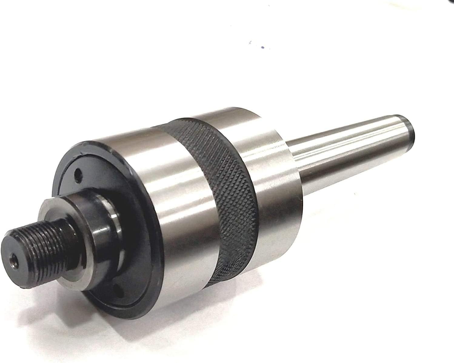 Double Bearing MT3 Shank Live Revolving Center M14 x 1 for Lathe Tailstock Metalwork