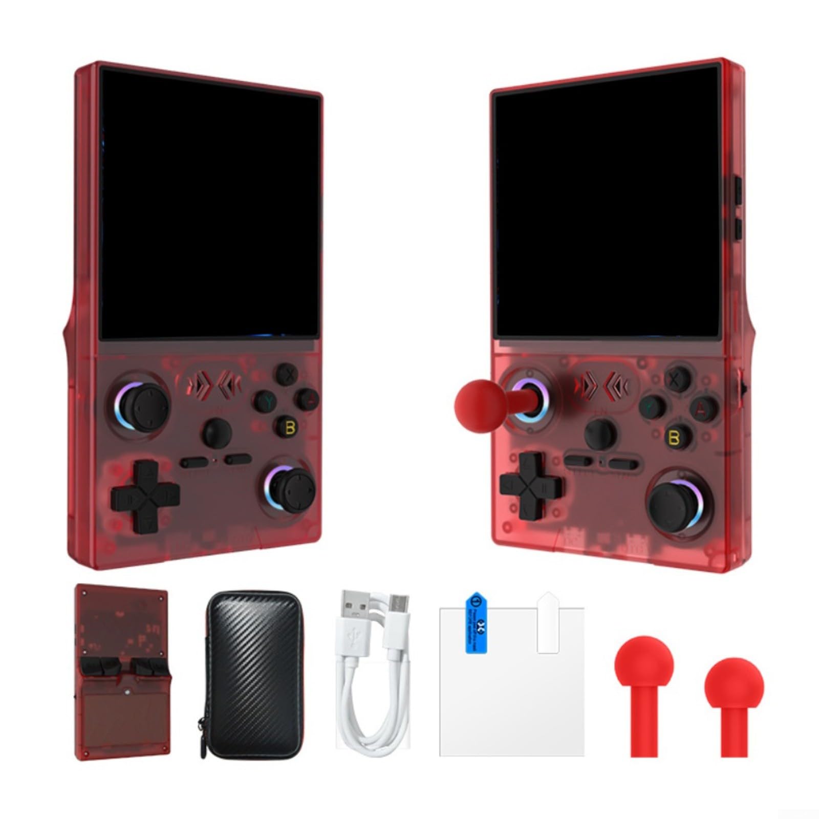 per console di gioco portatile compatta con schermo HD da 4 pollici, WiFi, lettore multiplayer portatile con supporto online e adulti (viola)