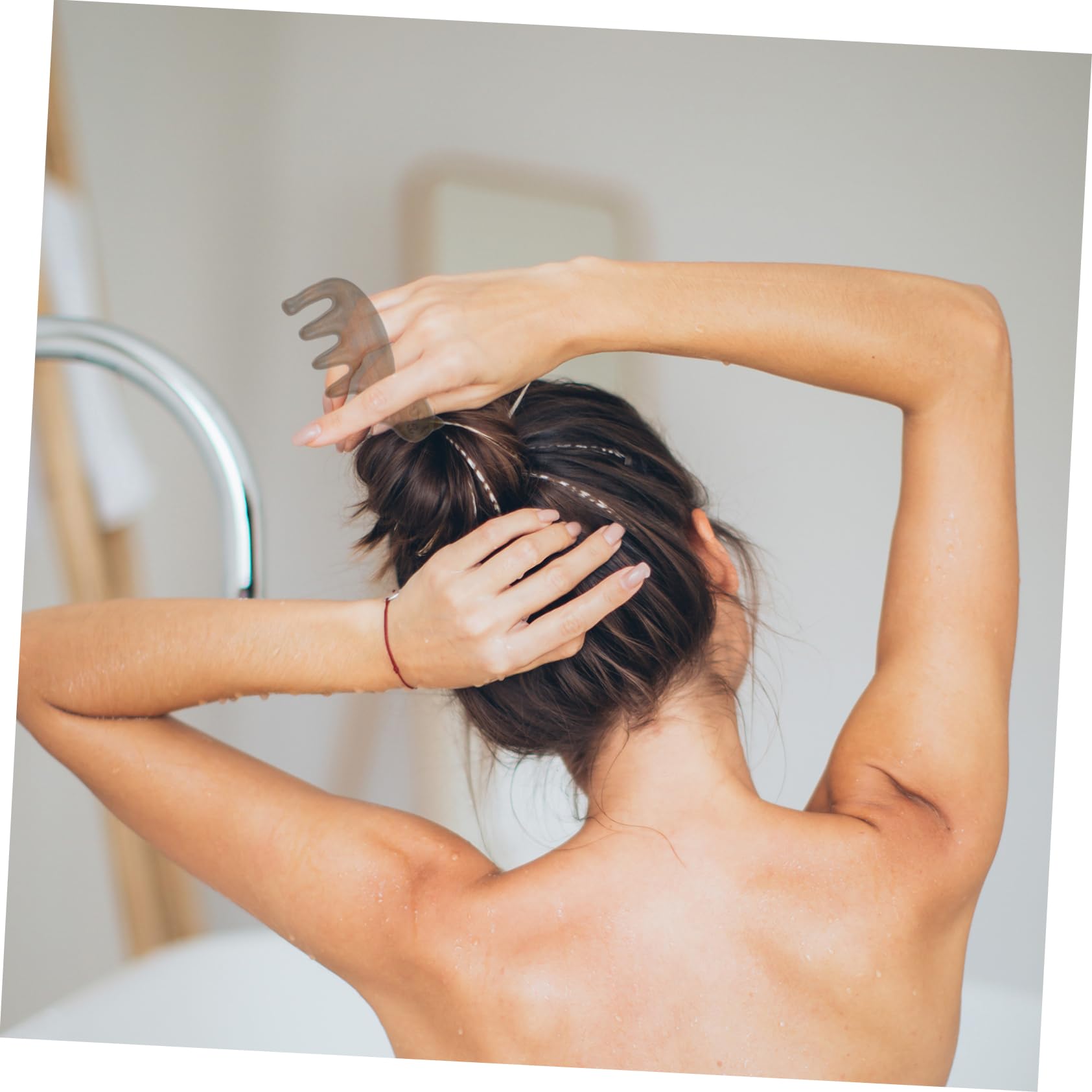 Healvian 3 Pettini Da Massaggio Six- Per Il Del Cuoio Capelluto Strumento Portatile Per Massaggi Domestici