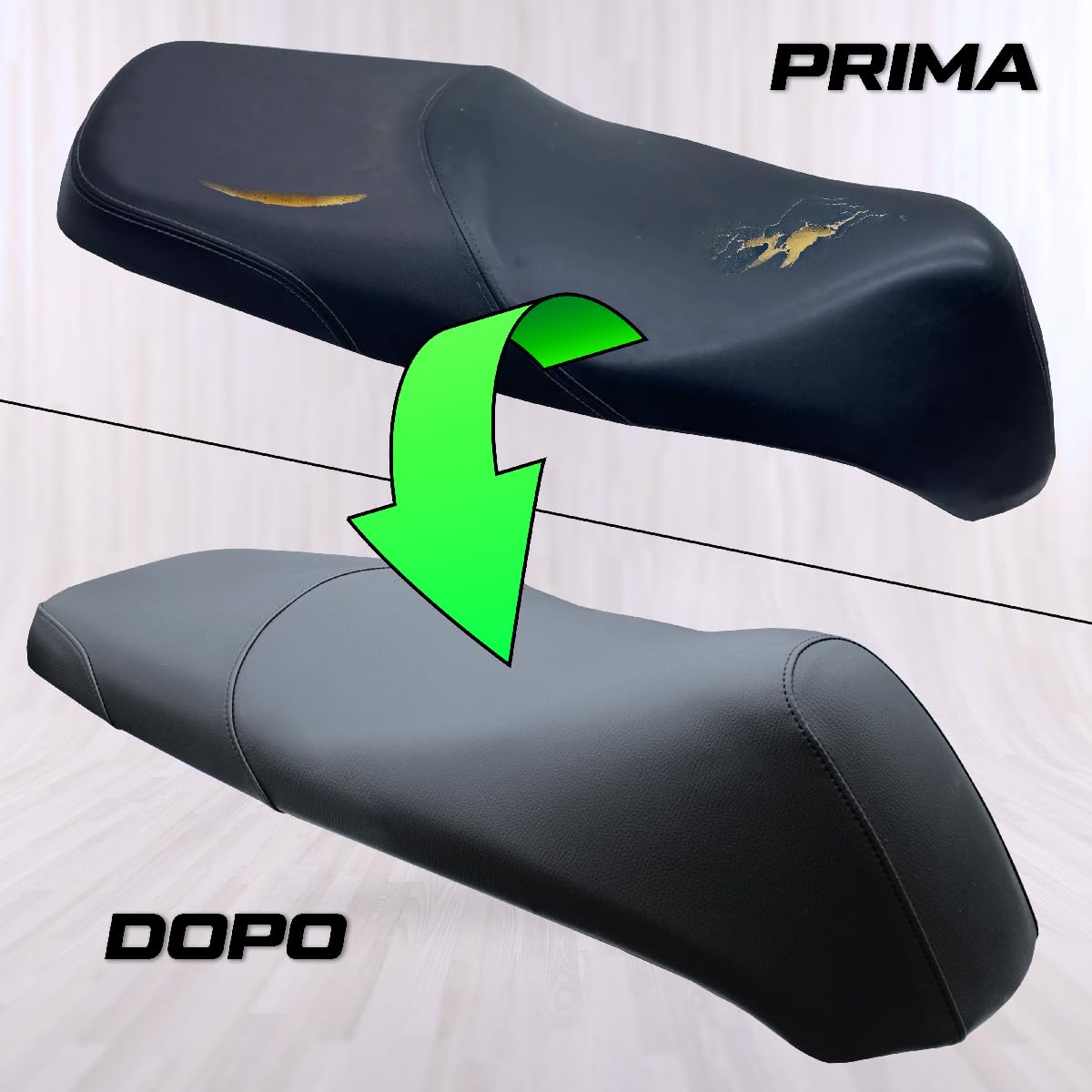TAPPEZZERIA ITALIA Rivestimento Sella SH 300 – Ecopelle di Alta Qualità – Pronta da Installare 300 (2007-2014)
