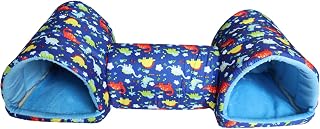 Hamster Tunnel - 51x17x15cm Hamster Bed Cave Tube, Snug Sleeping Shelter, Machine Washable Cage Accessory for Small Pets | Portable Chinchilla Bunny Ferret House Comfortable Nest Play Shelter Habitat