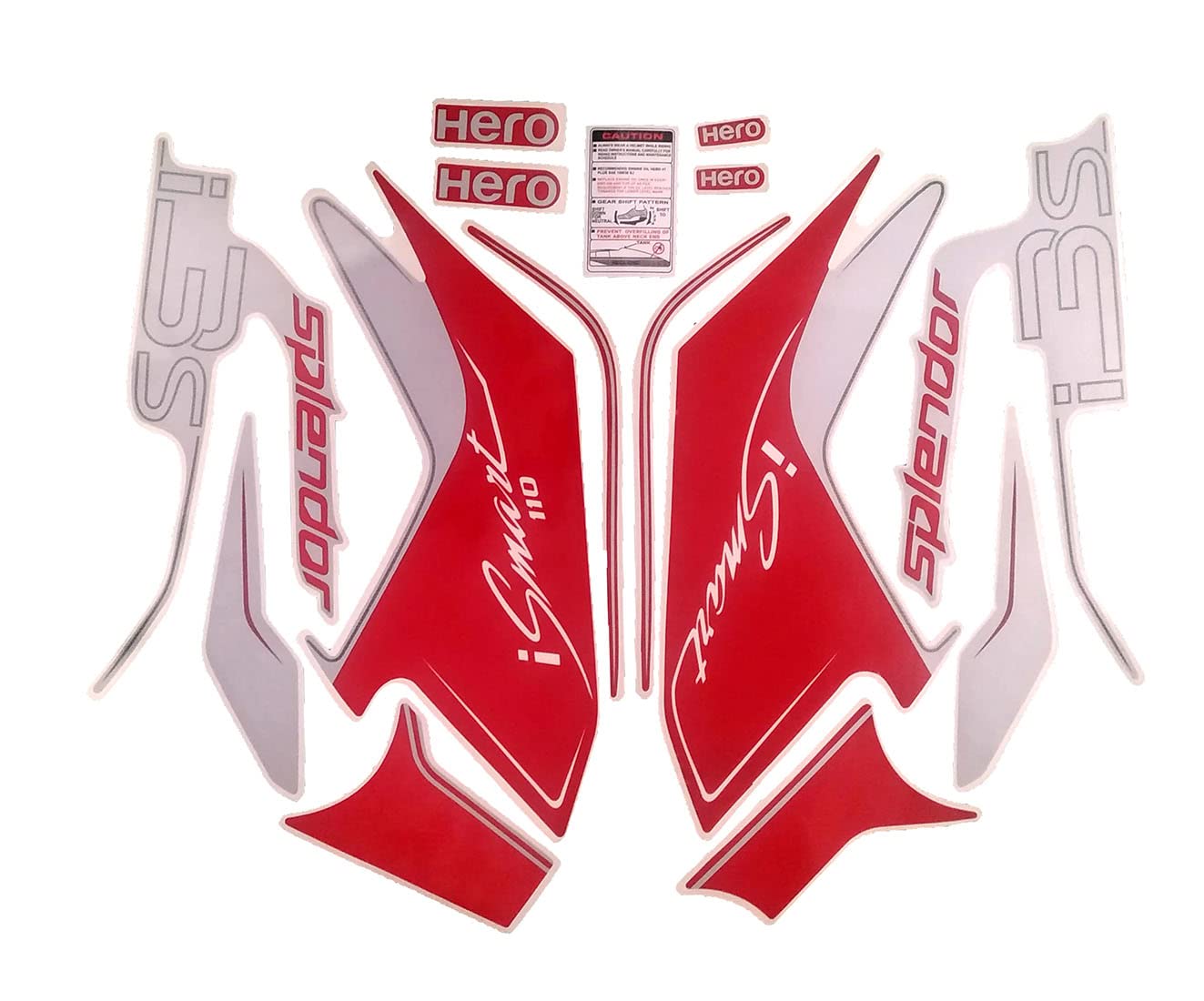 Motorcycle Bike Body Stickers & Decals kit Stickers for Splendor iSmart