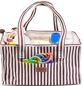 canvas diaper caddy